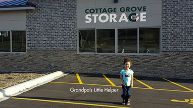 We live right down the street from Cottage Grove Storage and built this to help our neighbors in transition or in need of additional space.