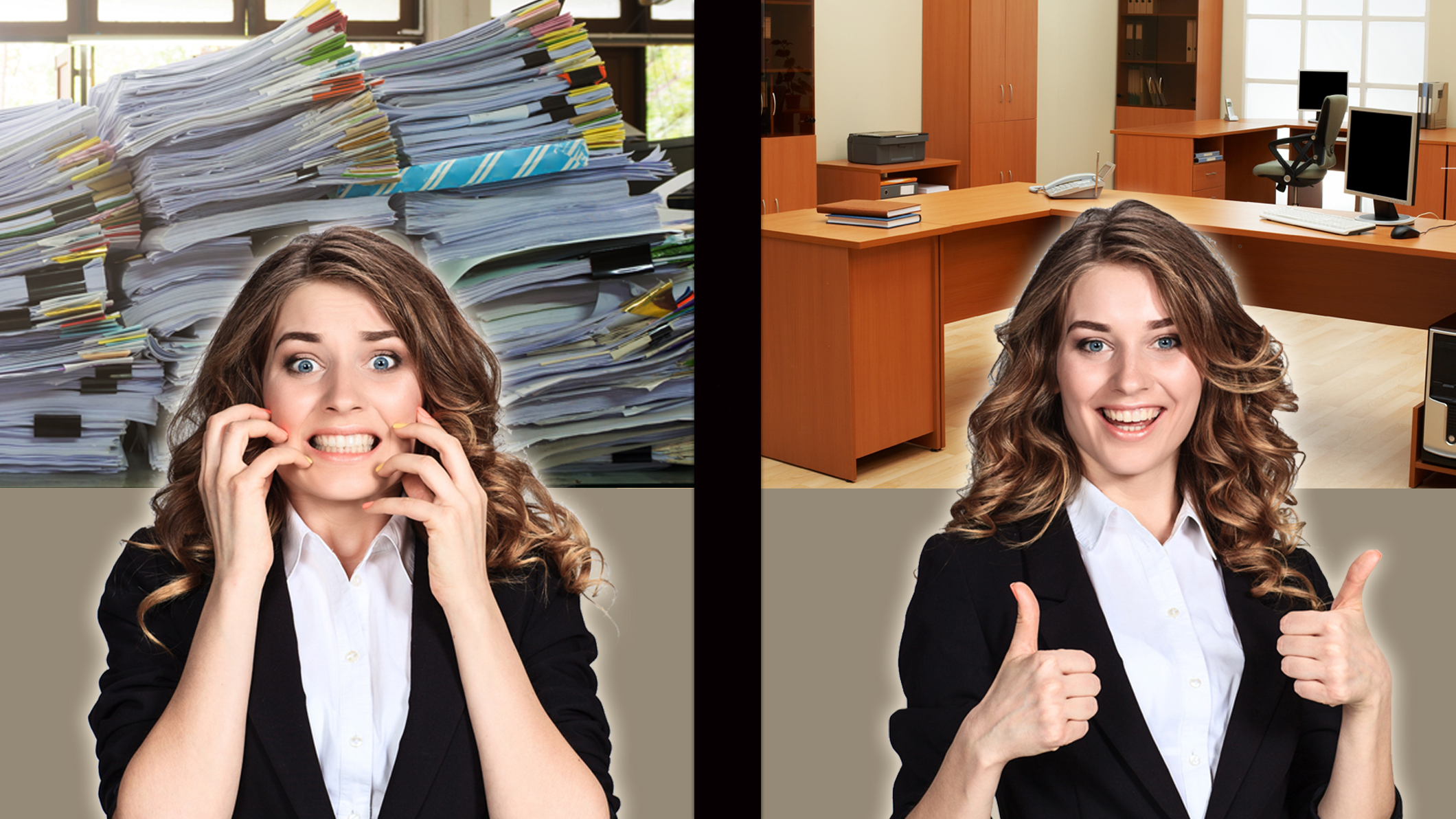 A messy office directly impacts a businesses bottom line Self storage units are ideal for businesses needing to clear office clutter, store vital paper, electronics, office furniture etc.